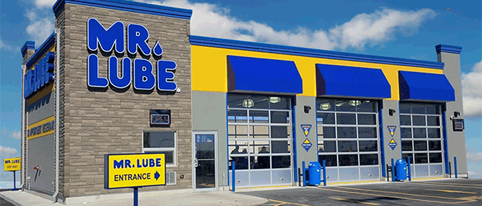 Mr. Lube Canada large banner